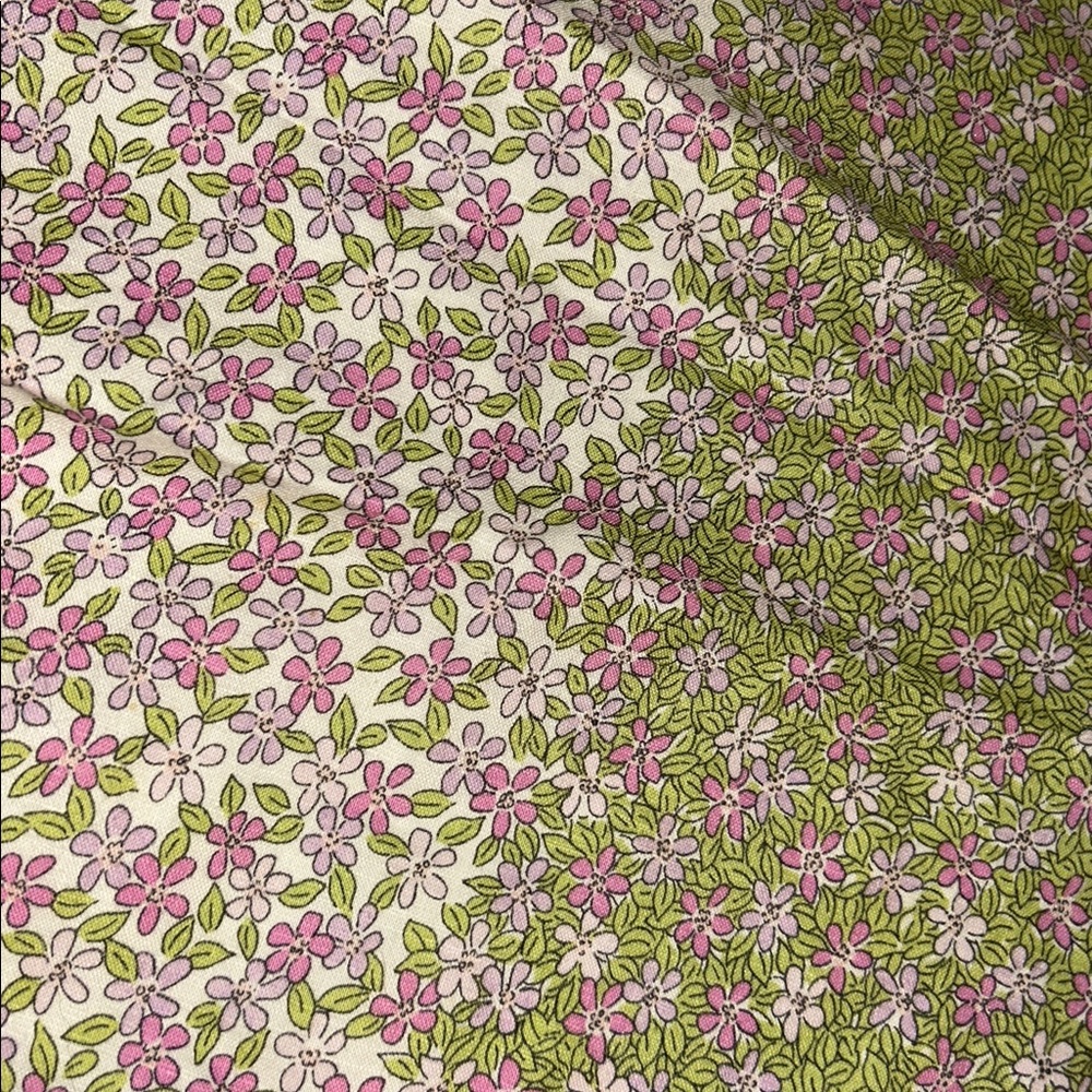 Maggy London dressy casual spring blossom midi sheath comfy cotton linen
